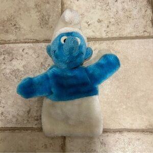 Retro Smurf Puppet 1981
